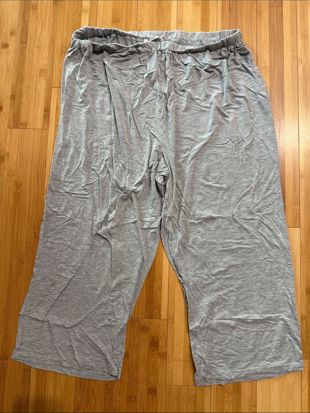 Women’s Lightweight Gray Lounge Pants - Elastic Waist